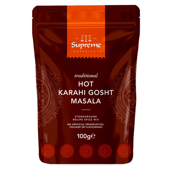 Supreme Hot Karahi Gosht Masala 100g @SaveCo Online Ltd