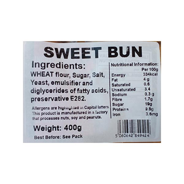 Sweet Bun 10pk @SaveCo Online Ltd