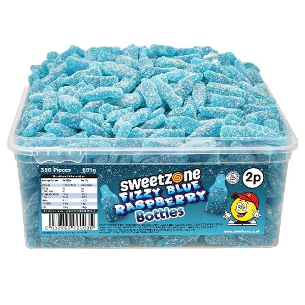 Sweetzone Fizzy Blue Raspberry Bottle 805g @SaveCo Online Ltd