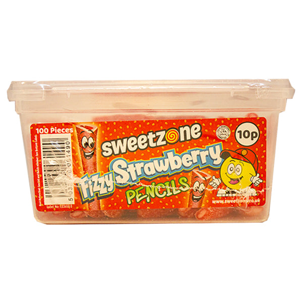 Sweetzone Fizzy Strawberry Pencils @SaveCo Online Ltd