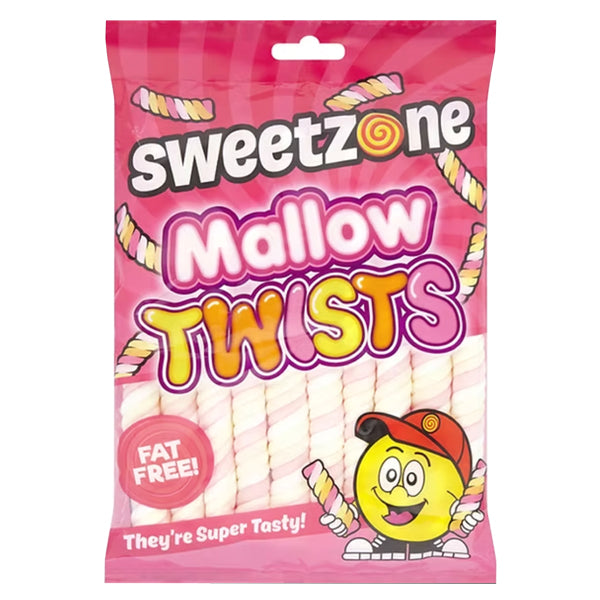 Sweetzone Mallow Twists 160g @SaveCo Online Ltd
