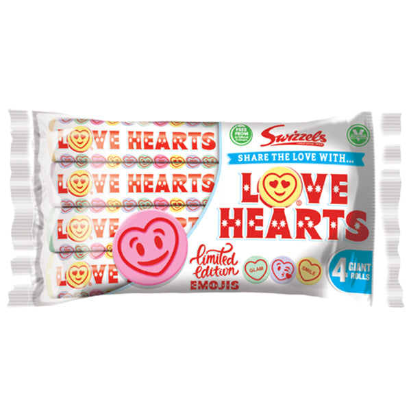 Swizzels Love Heart 4Pk @SaveCo Online Ltd