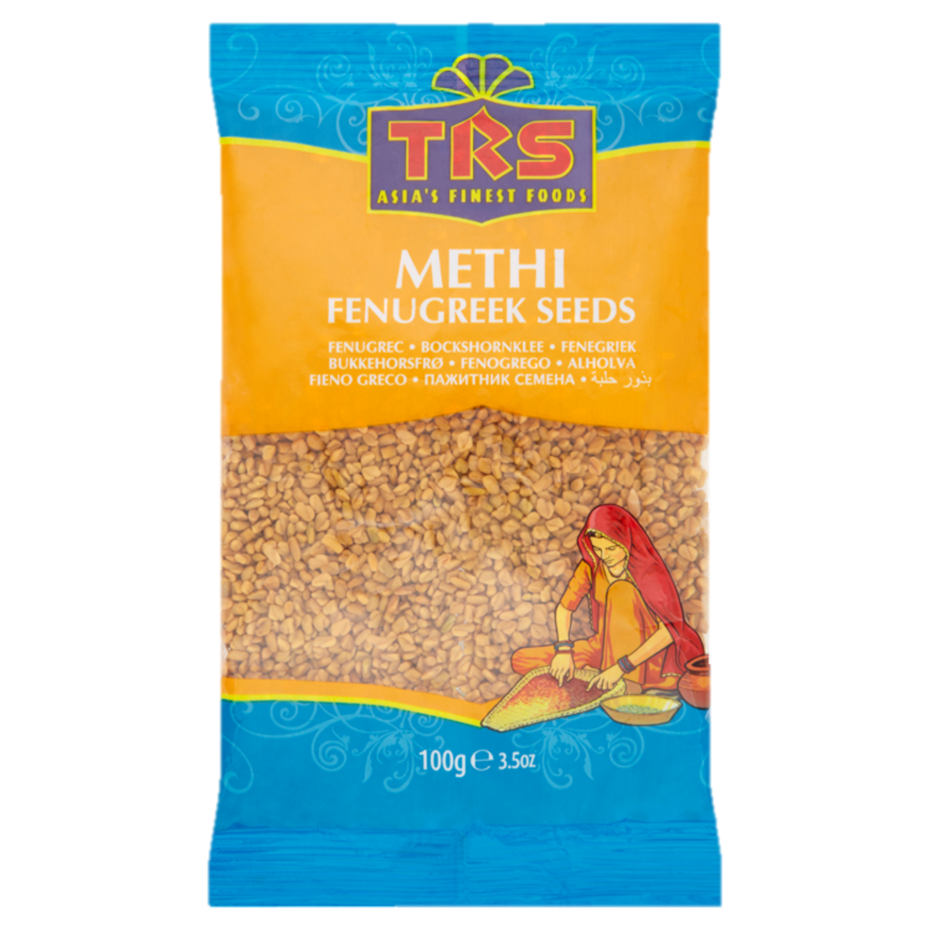TRS Whole Methi Fenugreek Seeds 100g @SaveCo Online Ltd