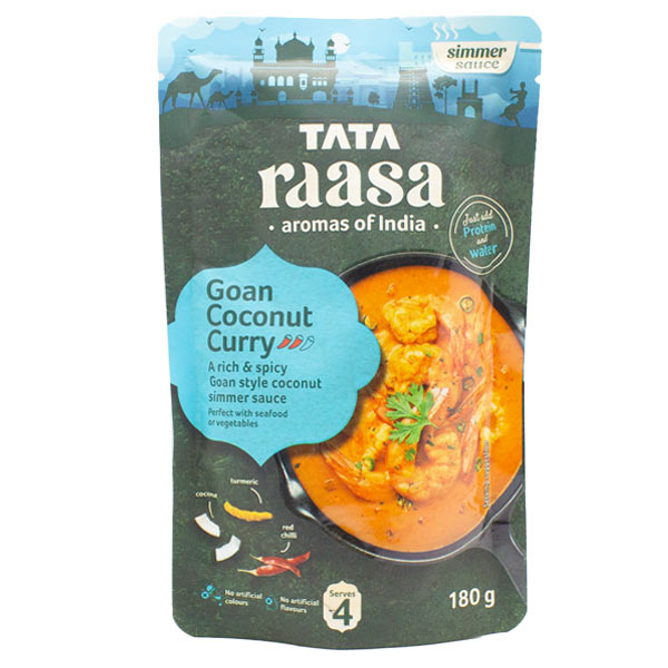 Tata Raasa Goan Coconut Curry 180g @SaveCo Online Ltd