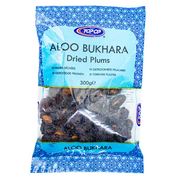 Top Op Aloo Bukhara Dried Plums 300g @SaveCo Online Ltd