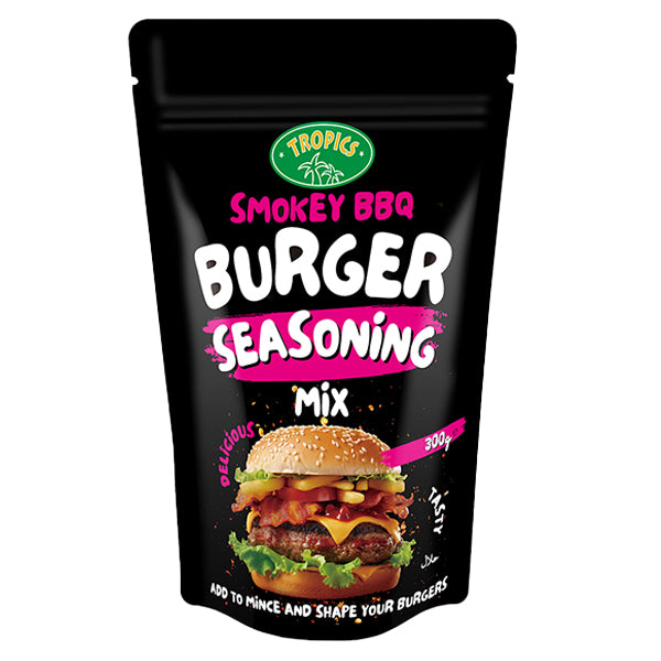 Tropics Smokey BBQ Burger Seasoning Mix 300g @SaveCo Online Ltd