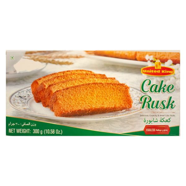 United King Cake Rusk Eggless 300g @SaveCo Online Ltd