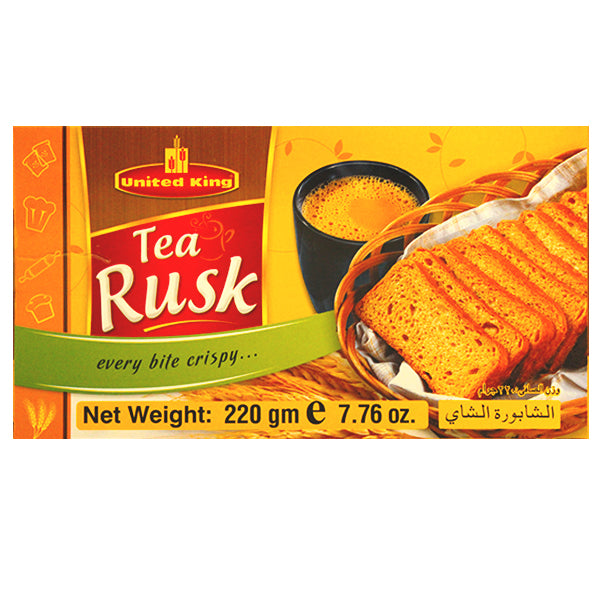 United King Tea Rusk Box 220g @SaveCo Online Ltd