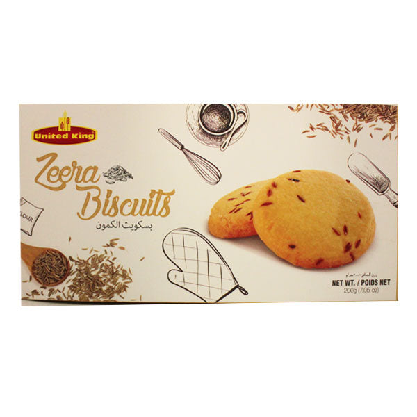 United King Zeera Biscuits 200g @SaveCo Online Ltd