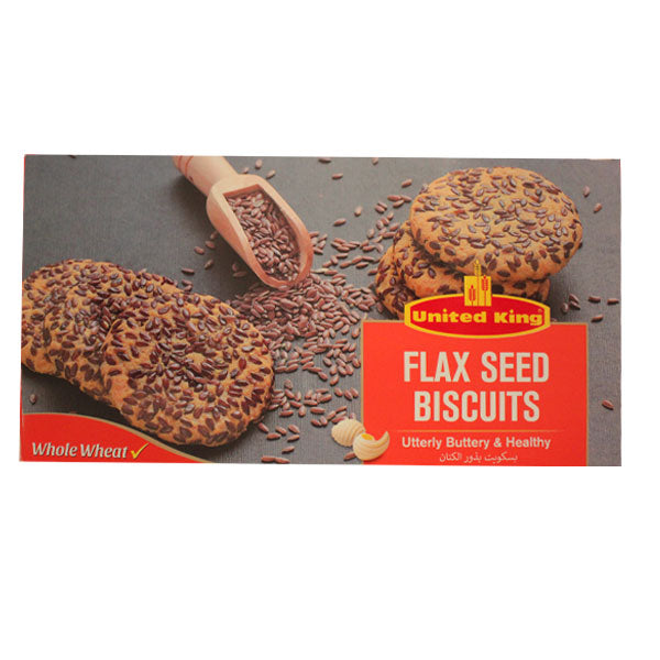 United King Flax Seed Biscuits 200g @SaveCo Online Ltd