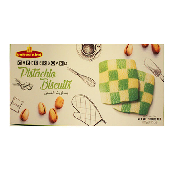 United King Pistachio Biscuits 200g @SaveCo Online Ltd