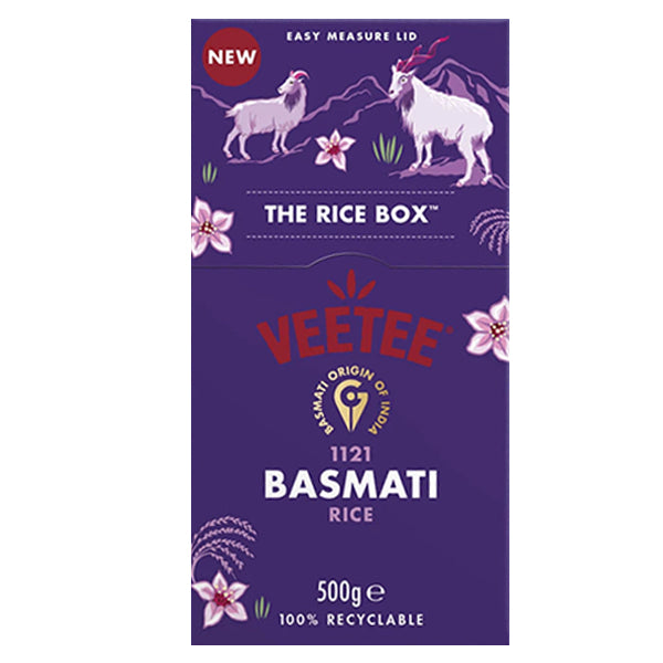 Veetee Rice Basmati Box 500g @SaveCo Online Ltd