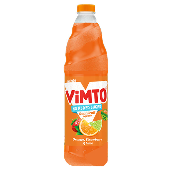 Vimto Orange, Strawberry & Lime Squash 1L @SaveCo Online Ltd
