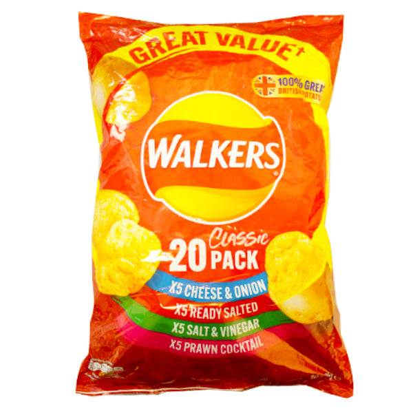 Walkers Classic 20Pk @SaveCo Online Ltd