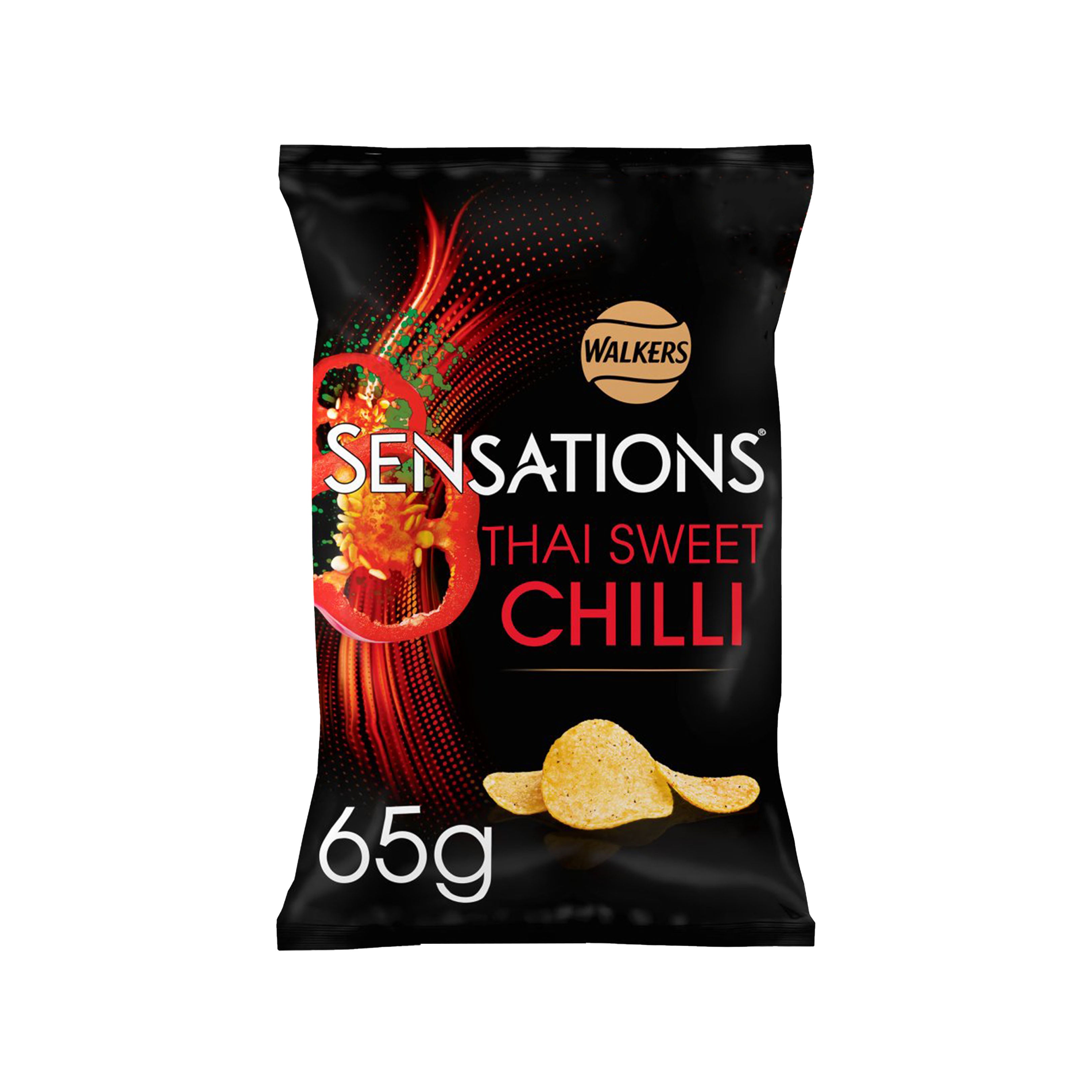 Walkers Sensations Thai Sweet Chilli 65g @SaveCo Online Ltd