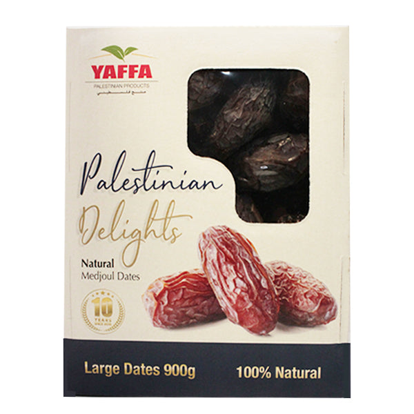 Yaffa Palestinian Delights Natural Medjoul Large Dates 900g @SaveCo Online Ltd