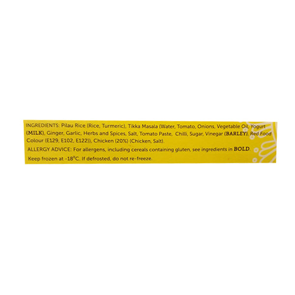 Zulekha Chicken Tikka & Rice 300g 
@SaveCo Online Ltd
