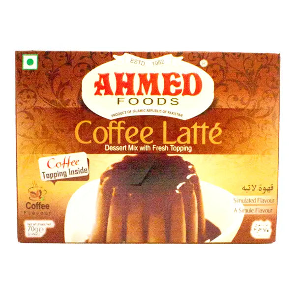 Ahmed Foods Coffee Latte Dessert Mix 70g @SaveCo Online Ltd