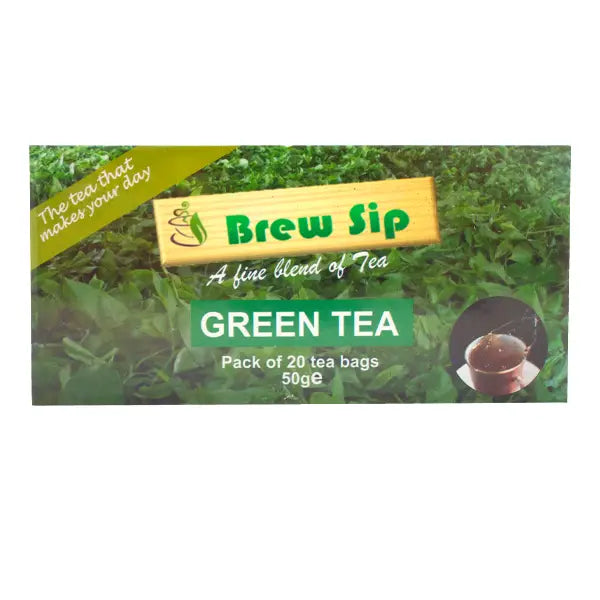 Brew Sip Green Tea 20 Tea Bags  @SaveCo Online Ltd