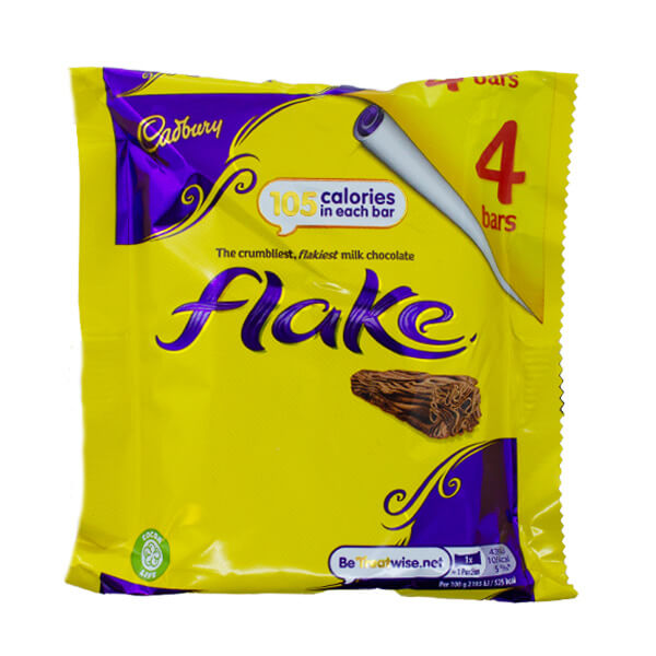Cadbury 4 Flake Milk Chocolate Bars @SaveCo Online Ltd