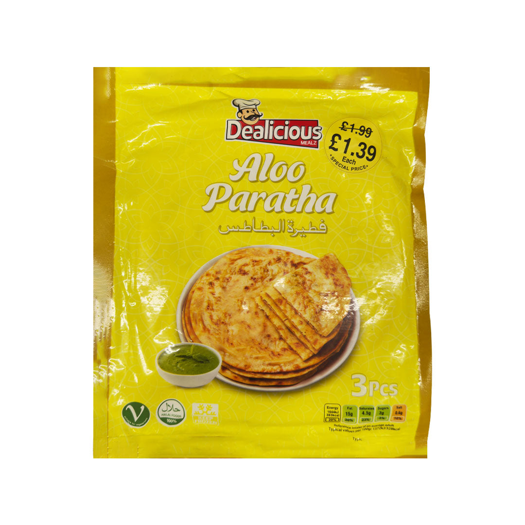 Dealicious Mealz Aloo Paratha 3PCS