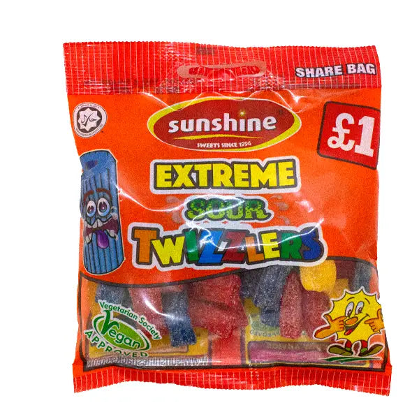 Sunshine Extreme Sour Twizzlers 120g | Supermarket Online | SaveCo ...