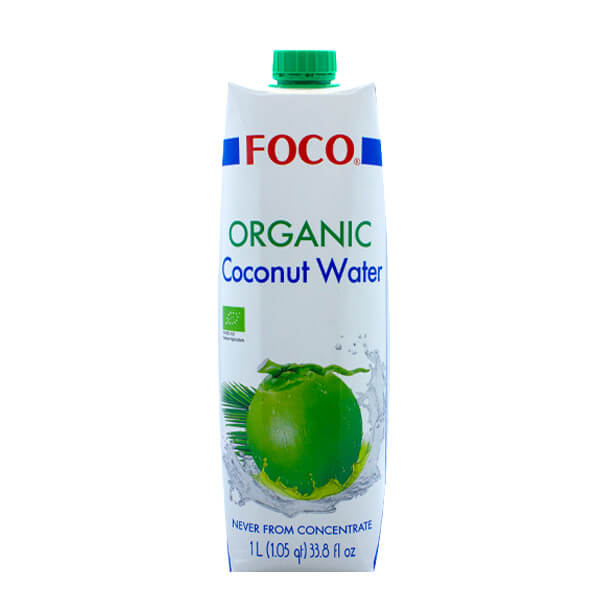 Foco Organic Coconut Water 1L @SaveCo Online Ltd