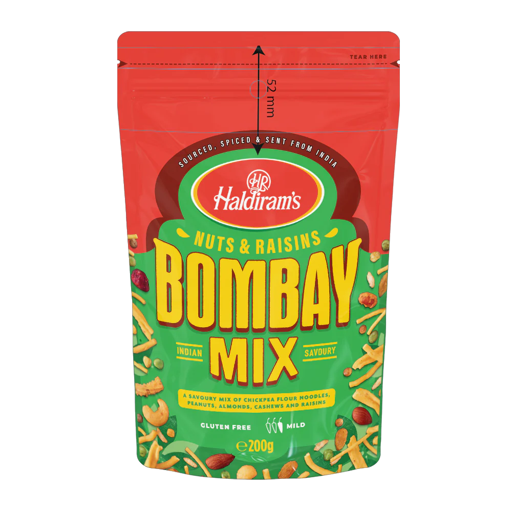 Haldiram's Nuts&Raisins Bombay Mix 200g @SaveCo Online Ltd