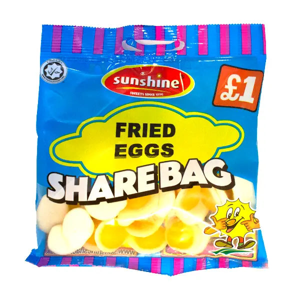 Sunshine Fried Eggs Share Bag 120g @SaveCo Online Ltd