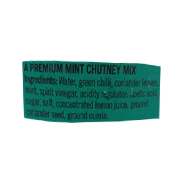 Aagrah Mint Chutney Mix 180g @SaveCo Online Ltd