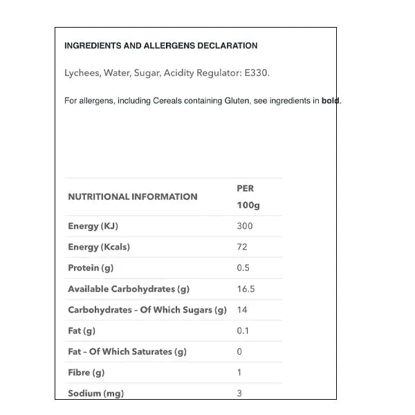 Golden Swan Lychees in Syrup 567g @SaveCo Online Ltd