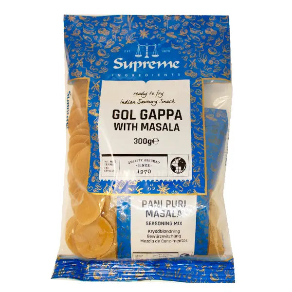 Supreme Gol Gappa With Masala 300g @SaveCo Online Ltd