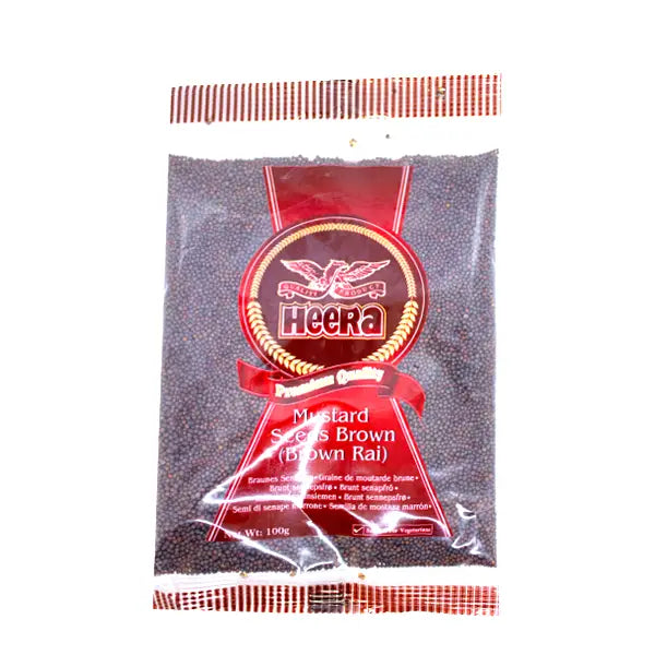 Heera Mustard Seeds Brown 100g @SaveCo Online Ltd