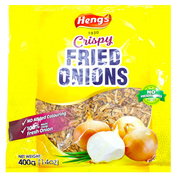 Hengs Crispy Fried Onions 400g @SaveCo Online Ltd
