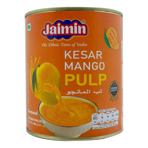 Jaimin Kesar Mango Pulp 850g @SaveCo Online Ltd