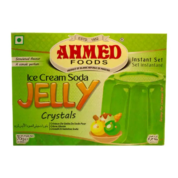 Ahmed Ice Cream Soda Jelly Crystals 70g @SaveCo Online Ltd 