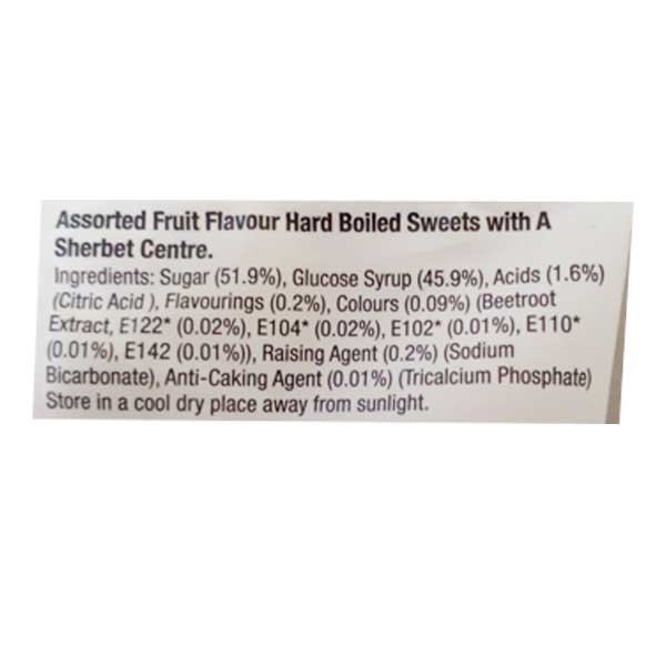 Kendal & Miller Fruit Sherbets 170g @SaveCo Online Ltd