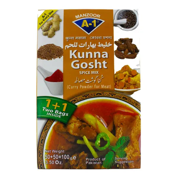 A-1 Kunna Gosht Spice Mix 100g  @SaveCo Online Ltd