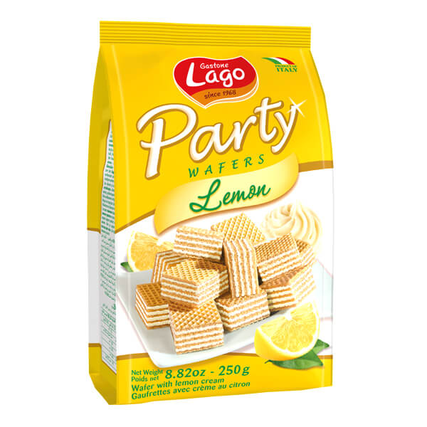 Lago Party Wafers Lemon @SaveCo Online Ltd