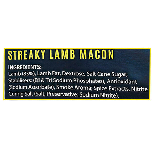 Frankie's Farm Streaky Lamb Macon @SaveCo Online Ltd