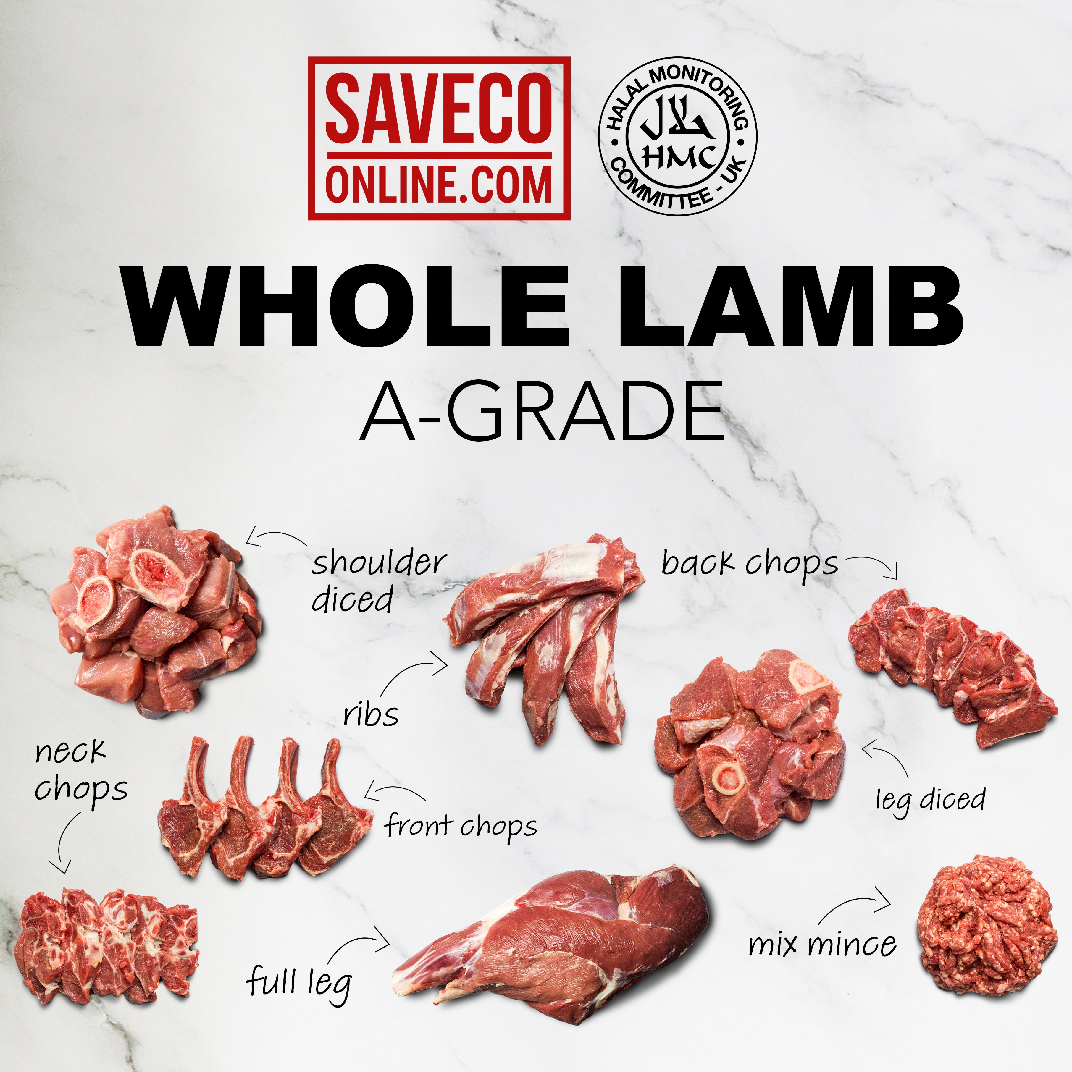HMC Halal Whole Lamb Box