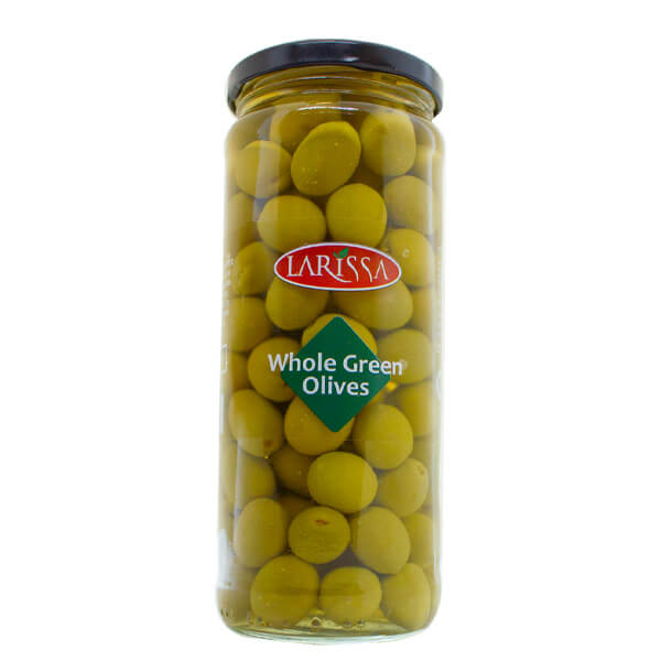 Larissa Whole Green Olives 430g @SaveCo Online Ltd