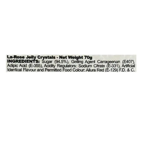 Ahmed La-Rose Jelly Crystals 70g @SaveCo Online Ltd