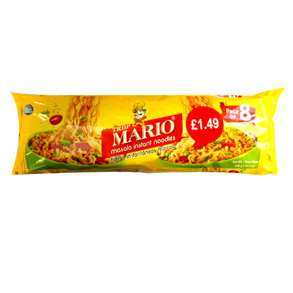 Mario Masala Noodles 8 x 70g @SaveCo Online Ltd