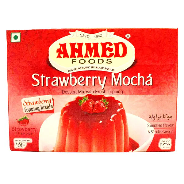 Ahmed Strawberry Mocha Dessert Mix 70g @SaveCo Online Ltd