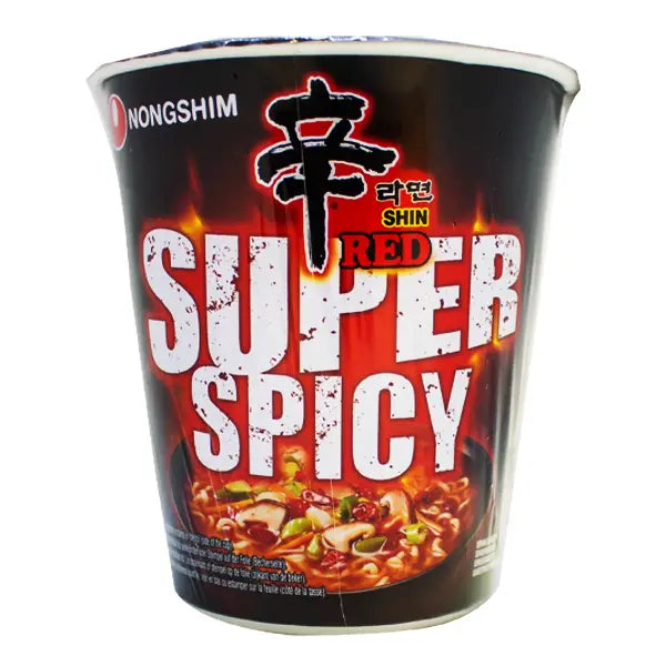 Nongshim Red Super Spicy Noodle Cup 68g @SaveCo Online Ltd