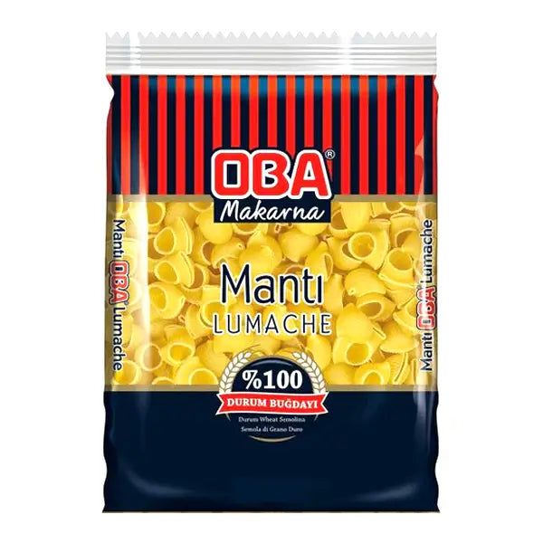 OBA Makarna Manti Lumache Pasta 400g @SaveCo Online Ltd