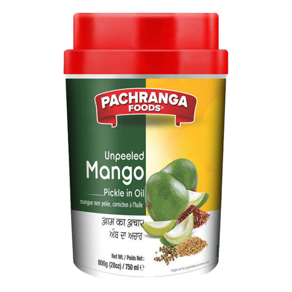 Pachranga Mango Unpeeled Pickle in Oil 800g @SaveCo Online Ltd