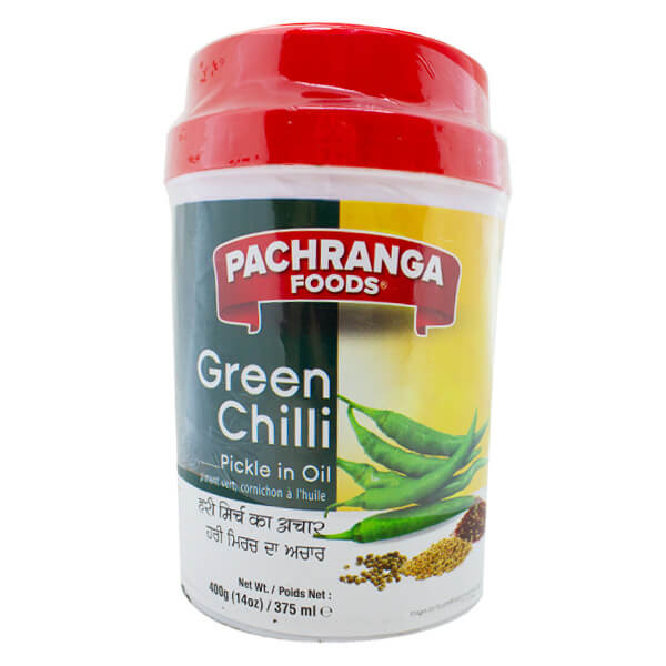 Pachranga Green Chilli Pickle 400g  @SaveCo Online Ltd