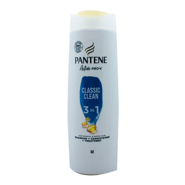 Pantene Shampoo Classic Clean 3In1  400ml @SaveCo Online Ltd